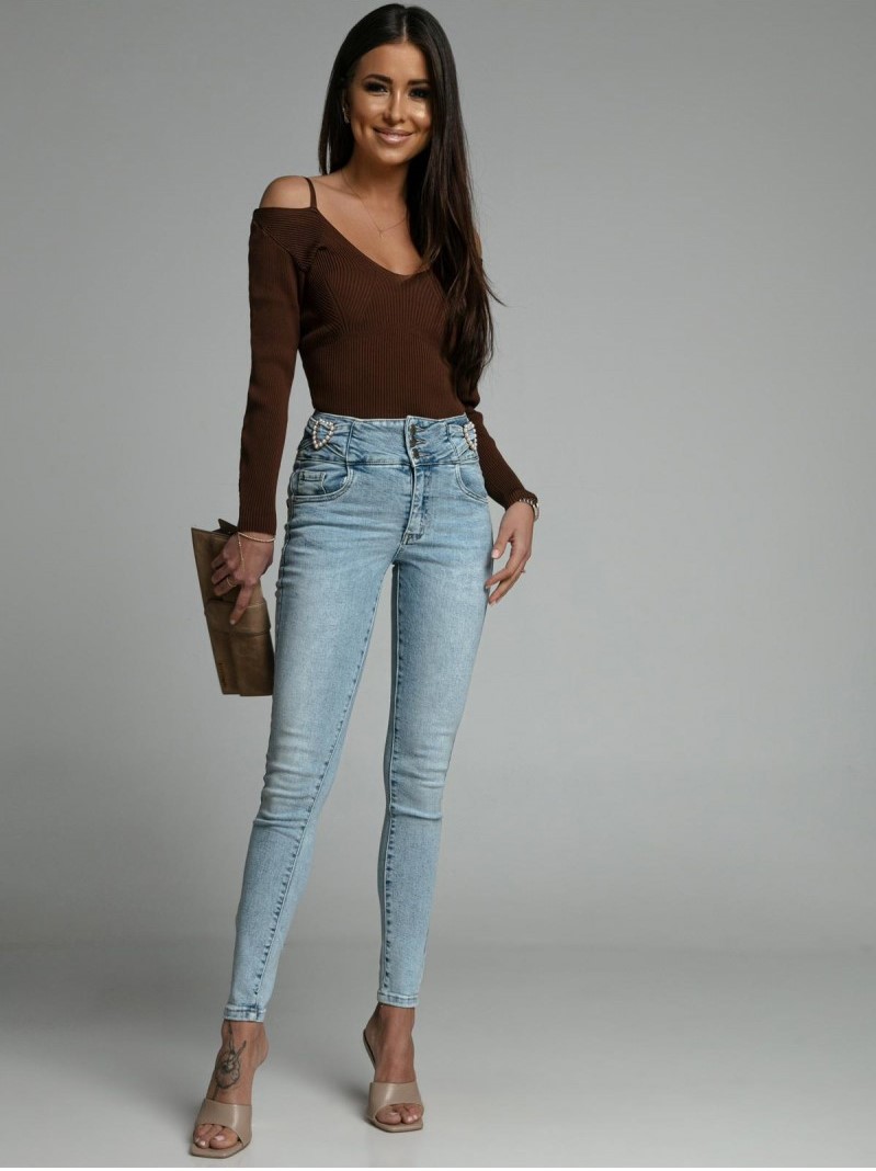 ASPERISSIA Dámský top FELLIS Barva: Hnědá