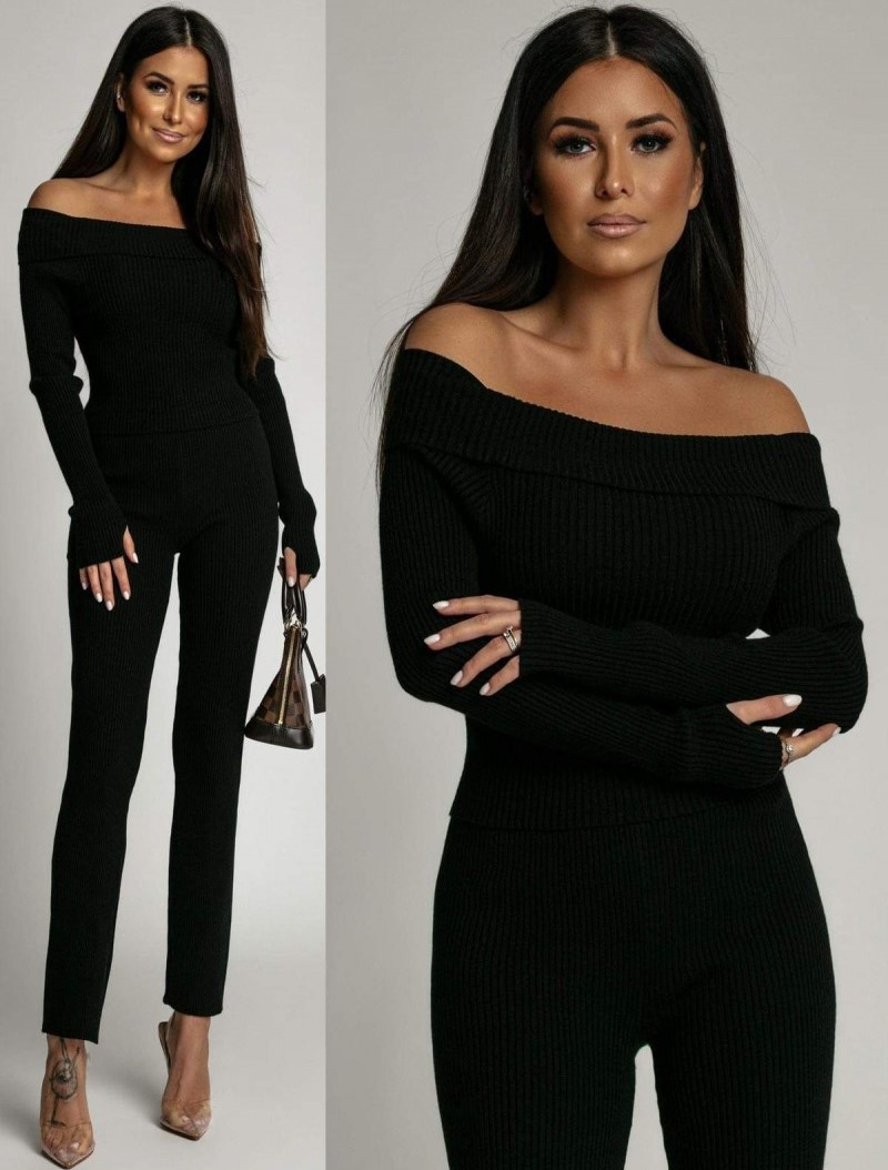 ASPERISSIA Dámský komplet NIFRA Barva: Černá, Konfekční velikost: M/L