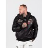 Pánska bunda CIPO & BAXX CM215 BLACK (Farba Čierna, Konfekčná veľkosť XXL)