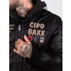 Pánska bunda CIPO & BAXX CM215 BLACK (Farba Čierna, Konfekčná veľkosť XXL)