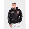 Pánská bunda CIPO & BAXX CM215 BLACK (Barva Černá, Konfekční velikost XXL)