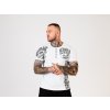 Pánske tričko CIPO & BAXX CT789 WHITE (Farba Biela, Konfekčná veľkosť XXL)