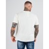 Pánske tričko CIPO & BAXX CT823 ECRU (Farba Biela, Konfekčná veľkosť XXL)