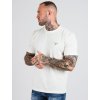 Pánske tričko CIPO & BAXX CT823 ECRU (Farba Biela, Konfekčná veľkosť XXL)