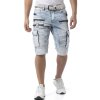 Pánské kraťasy CIPO & BAXX CK295 ICE BLUE