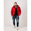 Pánska mikina CIPO & BAXX CL552 RED (Farba Červená, Konfekčná veľkosť XXL)