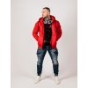 Pánska mikina CIPO & BAXX CL552 RED (Farba Červená, Konfekčná veľkosť XXL)