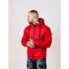 Pánska mikina CIPO & BAXX CL552 RED (Farba Červená, Konfekčná veľkosť XXL)