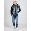 Pánska bunda CIPO & BAXX CJ309 BLUE (Farba Modrá, Konfekčná veľkosť XXXL)