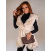 Dámska vesta ALIZEE (Farba Béžová, Konfekčná veľkosť XL)