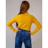 Dámský svetr JOYCE (Barva Žlutá, Konfekční velikost L/XL)
