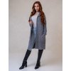 Dámský cardigan ELISE (Barva Khaki, Konfekční velikost L/XL)