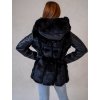 Dámská bunda LATIFA (Barva Černá, Konfekční velikost XL)