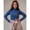 Dámský svetr JOYCE (Barva Modrá, Konfekční velikost L/XL)