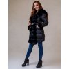 Dámska bunda ADELINE (Farba Čierna, Konfekčná veľkosť XXL)