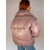 Dámska bunda JADE (Farba Ružová, Konfekčná veľkosť XXL)