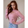 Dámský svetr CLARISSE (Barva Ružová, Konfekční velikost L/XL)