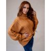 Dámský svetr COLINE (Barva Hnědá)