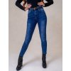 Dámské džíny LESSA (Barva Modrá, Konfekční velikost W32)