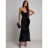 Dámské šaty TESSIAN (Barva Čierna, Konfekční velikost ONESIZE)