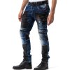 Pánské džíny CIPO & BAXX CD891 BLUE (Barva Modrá)