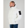 Pánská bunda CIPO & BAXX CM228 WHITE (Barva Bílá, Konfekční velikost XXXL)