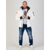 Pánská bunda CIPO & BAXX CM228 WHITE (Barva Bílá, Konfekční velikost XXXL)