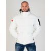 Pánská bunda CIPO & BAXX CM228 WHITE (Barva Bílá, Konfekční velikost XXXL)