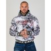 Pánská mikina CIPO & BAXX CL576 WHITE (Barva Bílá, Konfekční velikost XL)