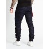 Pánske maskáčové joggery CIPO & BAXX CD690 CAMOUFLAGE-BLUE (Farba Modrá, Konfekčná veľkosť W31/L34)