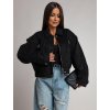 Dámská bunda AMINA (Barva Černá, Konfekční velikost ONESIZE)
