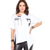 Dámske tričko CIPO & BAXX WT239 WHITE (Farba biela, Konfekčná veľkosť XL)