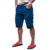 Pánské kraťasy CIPO & BAXX CK229 NAVY BLUE (Barva Modrá, Konfekční velikost W36)