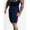 Pánské kraťasy CIPO & BAXX CK188 NAVY BLUE (Barva Modrá, Konfekční velikost W40)