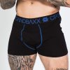 Boxerky CIPO & BAXX CX101 INDIGO (Barva Černá, Konfekční velikost XXL)