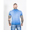 Pánské triko CIPO & BAXX CT689 BLUE (Barva Modrá, Konfekční velikost XXL)