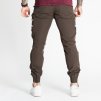 Pánské kapsáčové joggery CIPO & BAXX CD786 KHAKI (Barva Hnědá, Konfekční velikost W31/L32)