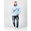Pánská mikina CIPO & BAXX CL529 BLUE (Barva Modrá, Konfekční velikost XXL)