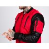 Pánska bunda CIPO & BAXX CJ175 RED (Farba Červená, Konfekčná veľkosť XXL)