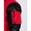 Pánska bunda CIPO & BAXX CJ175 RED (Farba Červená, Konfekčná veľkosť XXL)