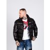 Pánská bunda CIPO & BAXX CM208 BLACK (Barva Černá, Konfekční velikost XL)