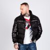 Pánská bunda CIPO & BAXX CM208 BLACK (Barva Černá, Konfekční velikost XL)