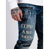 Pánské džíny CIPO & BAXX CD637 BLUE (Barva Modrá, Konfekční velikost W42/L32)