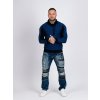 Pánský svetr CIPO & BAXX CP264 NAVY BLUE (Barva Modrá, Konfekční velikost XXL)