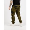 Pánské joggery CD790 KHAKI (Barva Khaki, Konfekční velikost W38/L34)