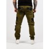 Pánské joggery CD790 KHAKI (Barva Khaki, Konfekční velikost W38/L34)