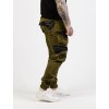 Pánské joggery CD790 KHAKI (Barva Khaki, Konfekční velikost W38/L34)
