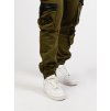 Pánské joggery CD790 KHAKI (Barva Khaki, Konfekční velikost W38/L34)