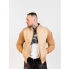 Pánská bunda CJ295 BEIGE (Barva Hnědá, Konfekční velikost XXL)