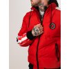 Pánska bunda CIPO & BAXX CM222 RED (Farba Červená, Konfekčná veľkosť XXL)